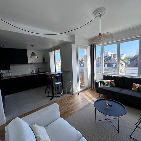 Charmant Appartement T3 Avec Balcon, Centre-Ville Lorient Exterior photo